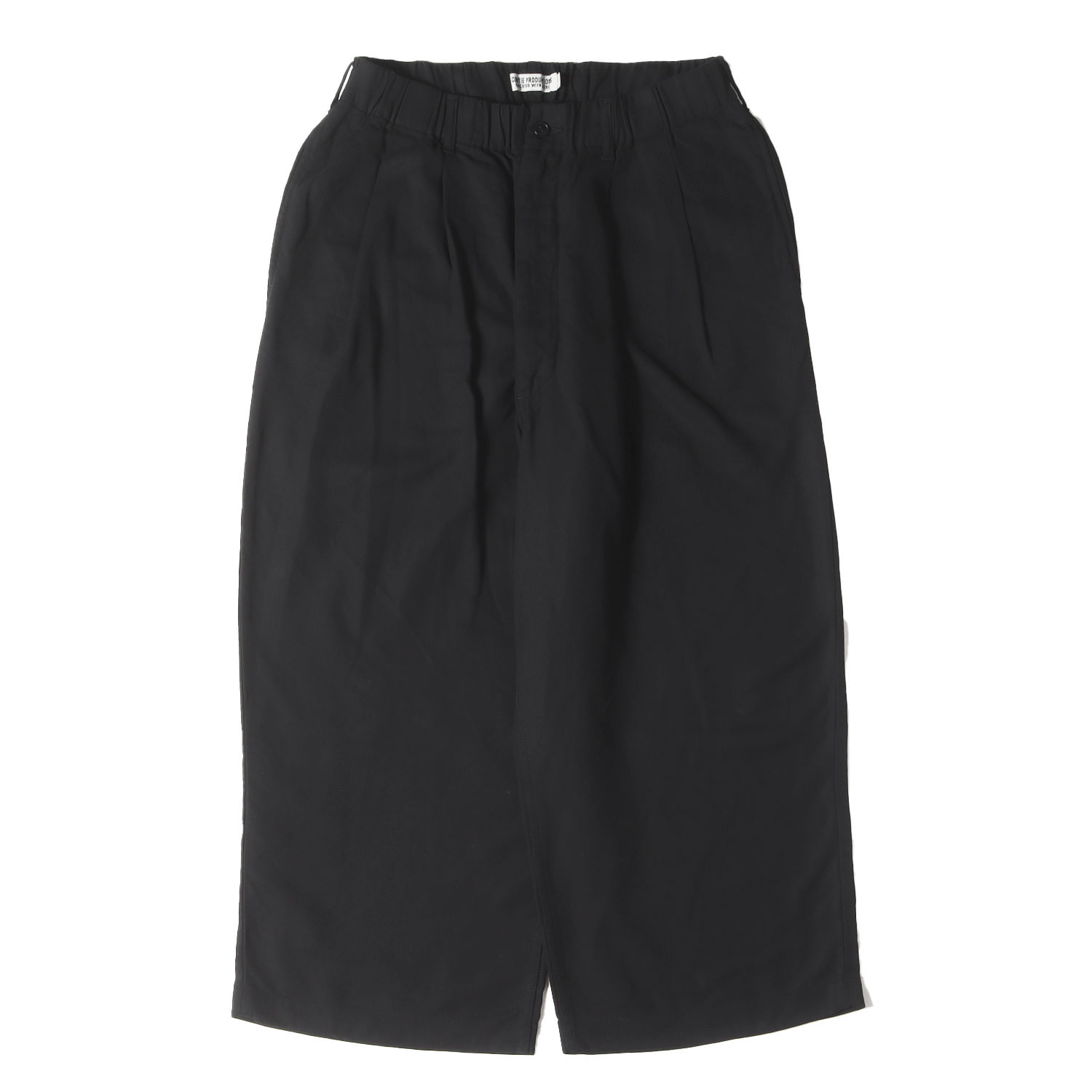ブランド名: COOTIE (クーティー)正式タイトル: T/W 2 Tuck Easy Pants素材: コットン100%付属品: なし〈キーポイント〉 ストレッチ生地を使用し、2タックの入ったワイ