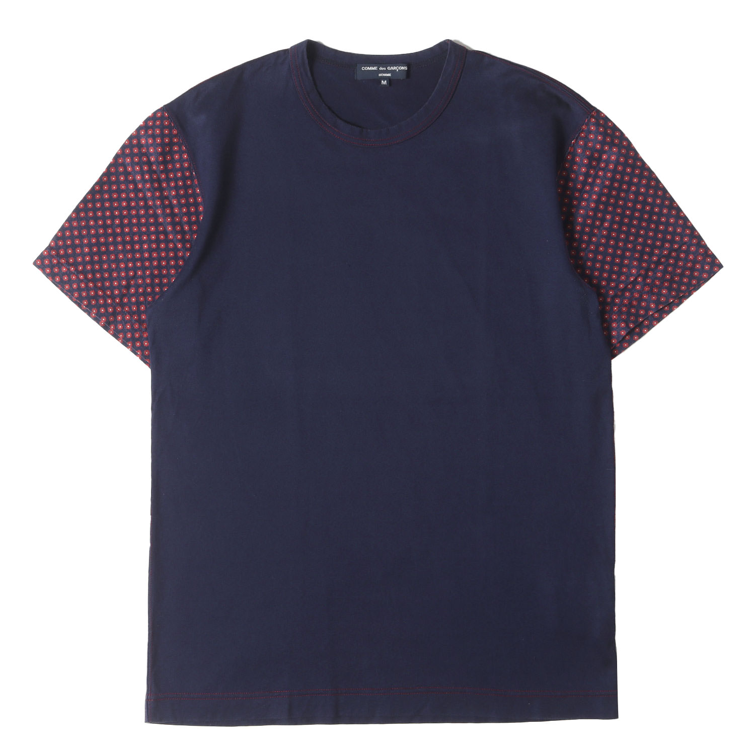 ブランド名: COMME des GARCONS HOMME (コム デ ギャルソン オム)リリース時期: 2000年代品番: HE-T111素材: コットン100% 別布 キュプラ50% コットン3