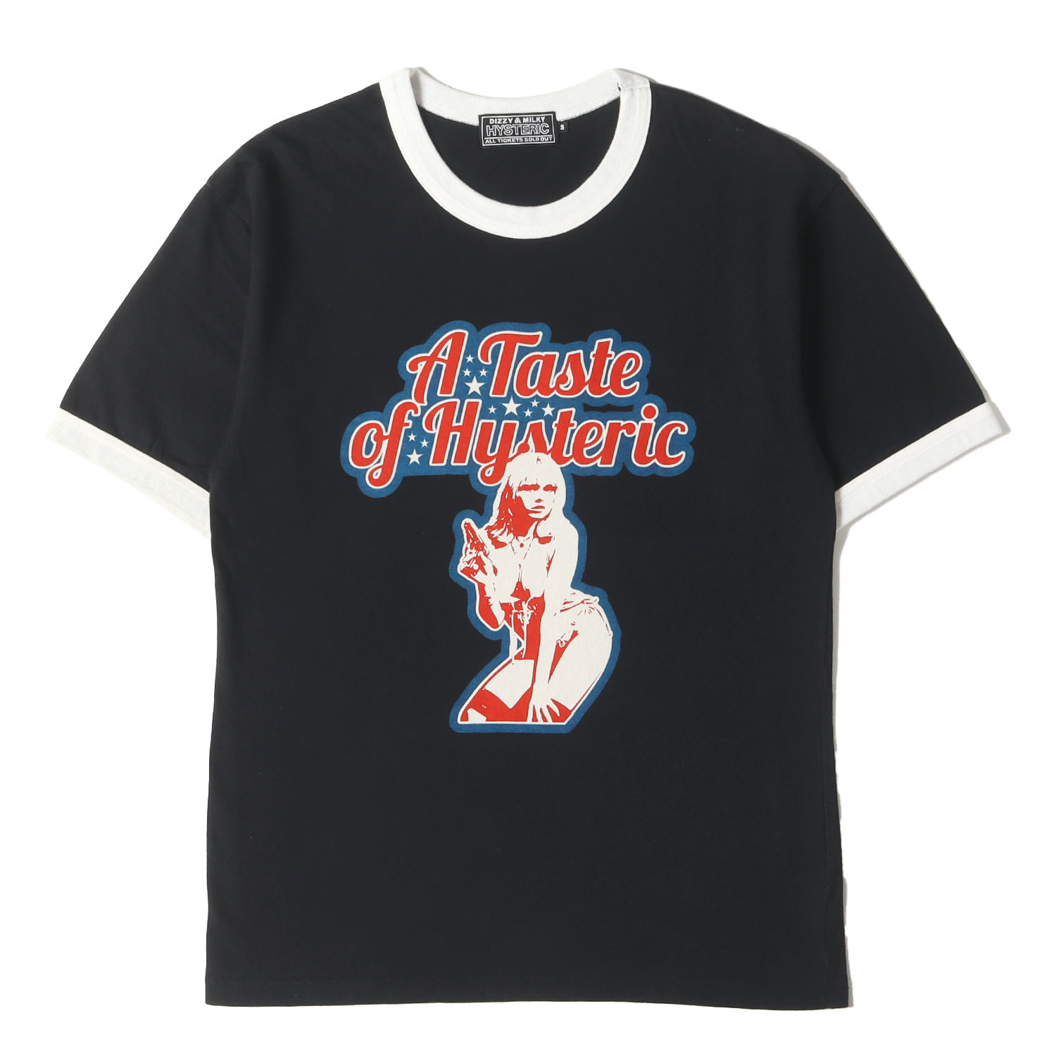 ブランド名: HYSTERIC GLAMOUR (ヒステリックグラマー)リリース時期: 2023年春夏正式タイトル: TASTE OF HYSTERIC トリム Tシャツ品番: 02232CT08素材