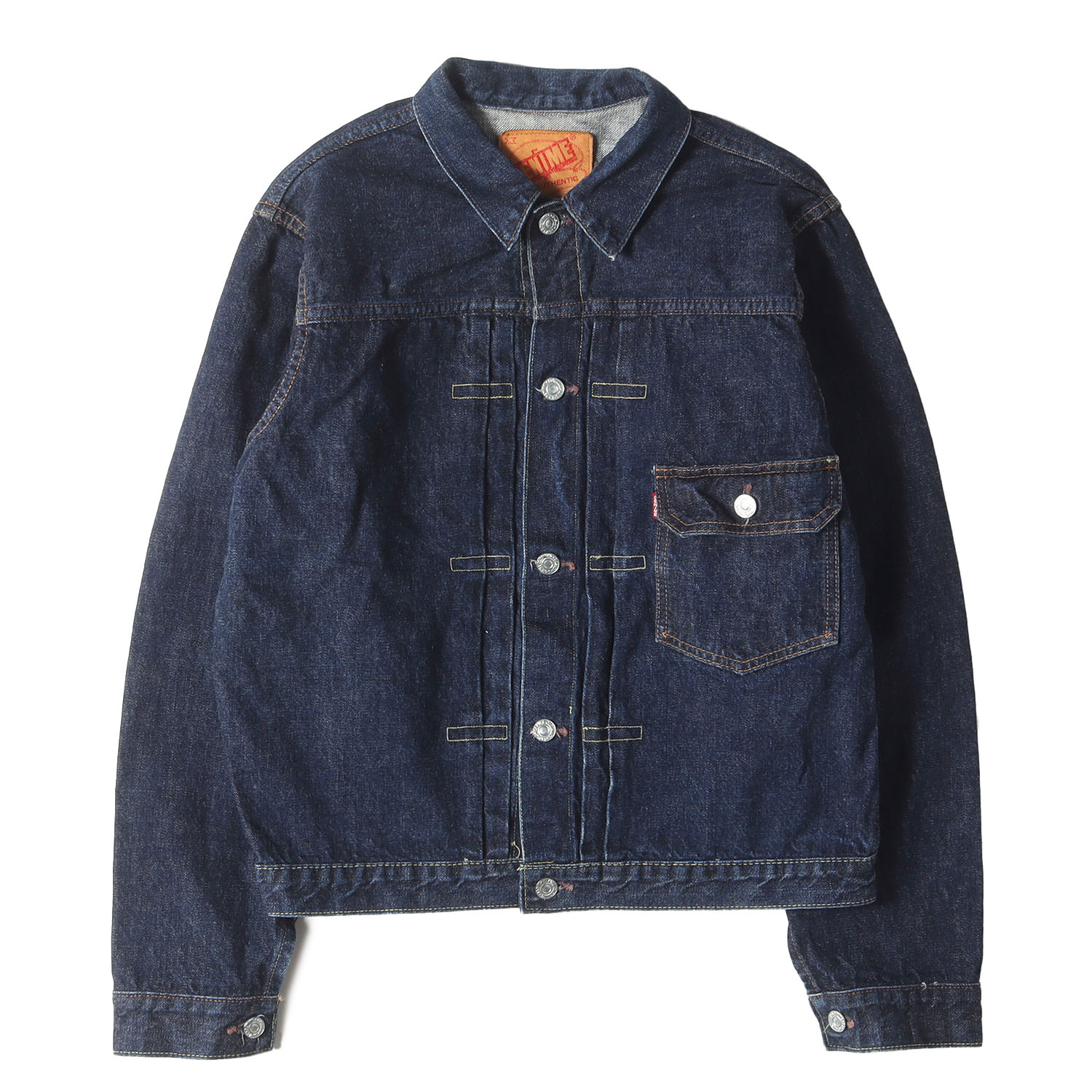 DENIME ドゥニーム ジャケット インディゴ サイズ:42(XL) オリゾンティ期 90s 506 1stタイプ デニムジャケット 濃紺 ビッグサイズ