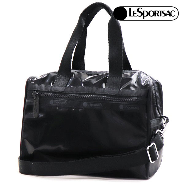 ポイント超超祭 レスポートサック ミニショルダーバッグ レディース LeSportsac 2Way ハンドバッグ ブラックシャイン 3868 M135