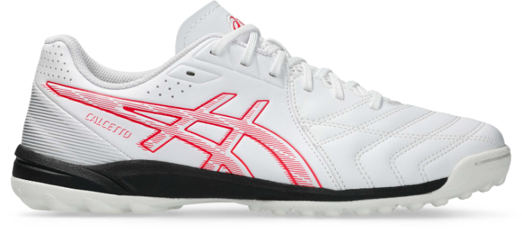 asics アシックス CALCETTO WD 9 TF WHITE/DIVA PINK 27.5 1113A038 102 スポーツ アウトドア 靴 快適 軽量 ローカット 安定性 クッシ
