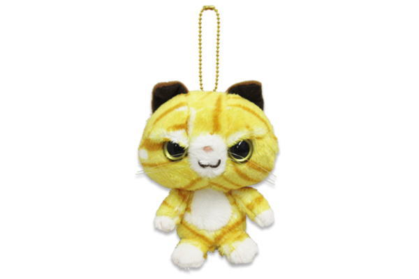 ナイ タビー 【送料無料】【オリジナル】【Bits】マスコットキーホルダー【タビー】【猫】【ネコ】【ねこ】【動物】【アニマル】【キーホ