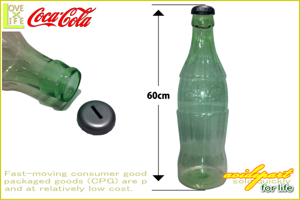 ■説明■【コカ・コーラ】【COCA-COLA】コカコーラ ボトルバンク【Bottle Style Coin Bank】【雑貨】【貯金箱】【コーク】【アメリカン雑貨】【ドリンク】【ブランド】【アメリカ】