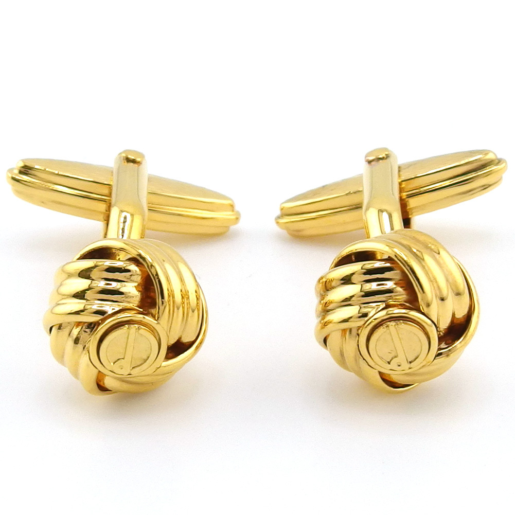 ダンヒル Dunhill カフスdマーク スウィヴル式 ゴールド レディース 中古