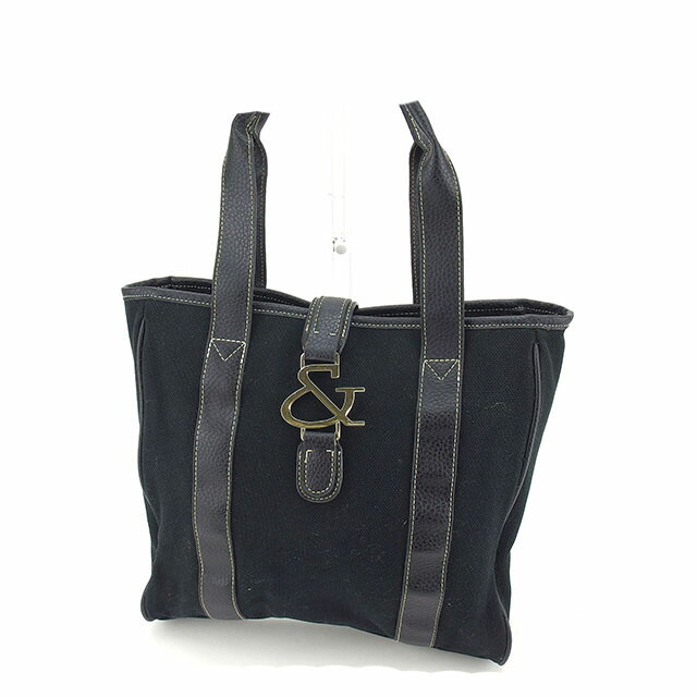 【20％OFFセール中】アンドバイピーアンドディ & by P & D トートバッグ＆マーク ブラック×シルバー レディース 中古