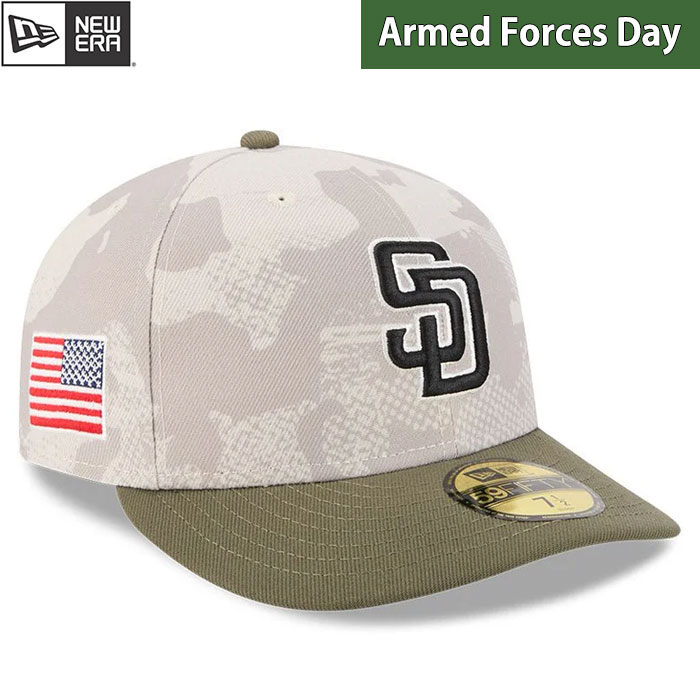 ●ベースボールキャップ/野球帽/帽子 ●メーカー名：ニューエラ / newera ●PC 59FIFTY オンフィールド MLB 2025 Armed Forces Day ●品番：14517061 