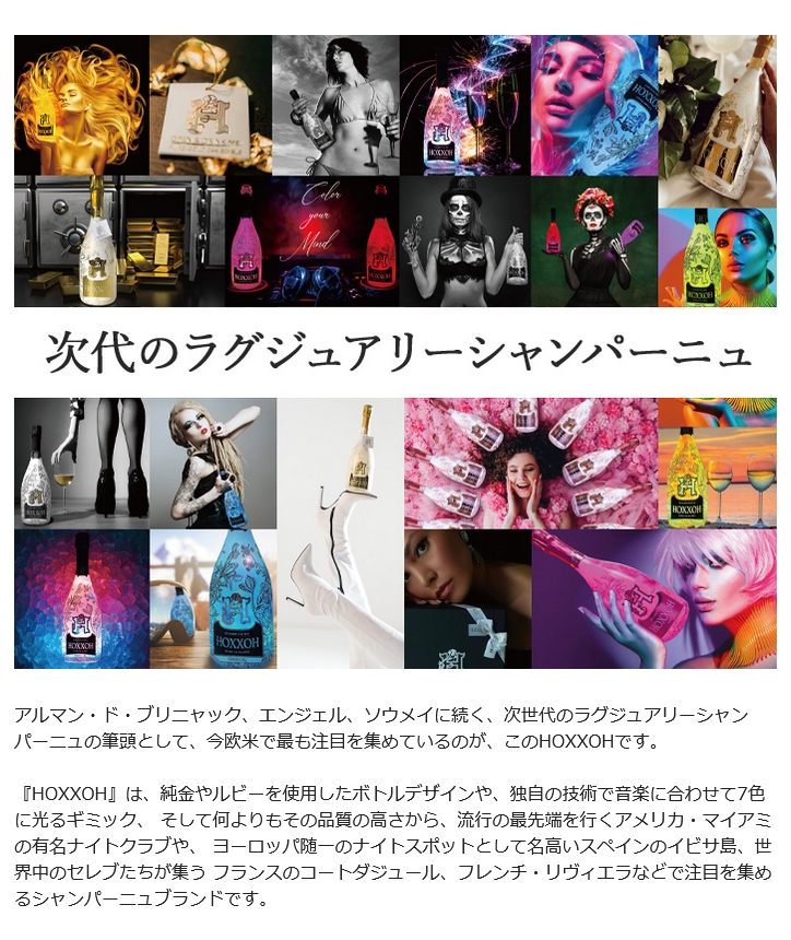 HOXXOH RUBY オックス ルビー シャンパーニュ ロゼ 化粧箱付・未開栓 化粧箱付き オックス ルビー NV フランス シャンパーニュ