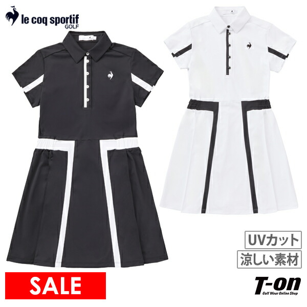 lg5sop00l-51T-on ティーオンルコックスポルティフ ゴルフ ルコック le coq sportif GOLF レディースメーカー対応サイズS 胸囲74-80cm M 胸囲79-85cm 