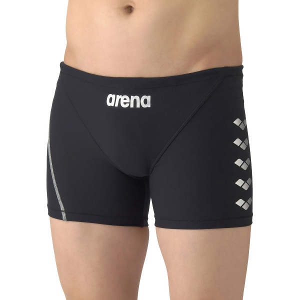 ARENA アリーナ トレーニングスパッツ ミドルレッグ 水泳 水着メンズ競泳用 非公認 AS6SWM09M-BKSL