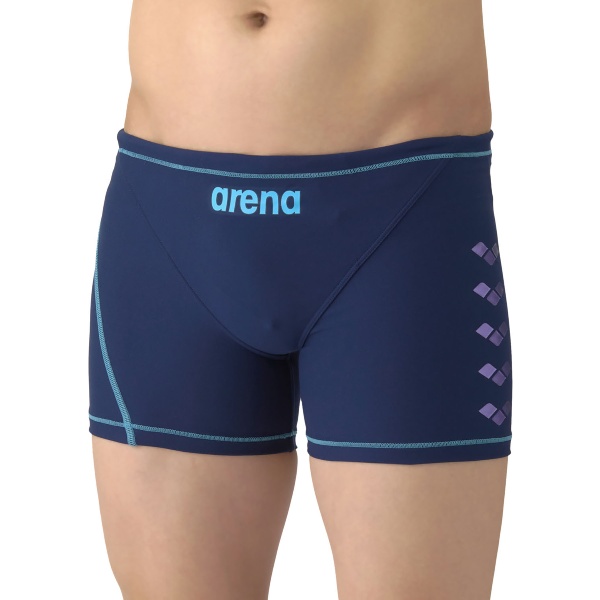 ARENA アリーナ トレーニングスパッツ ミドルレッグ 水泳 水着メンズ競泳用 非公認 AS6SWM09M-NVBL