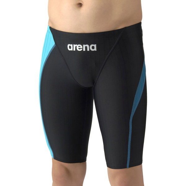 ARENA アリーナ レーシングスパッツ ハーフレッグ 水泳 水着 メンズ 競泳用 公認 AS6SRC58M-BKBL