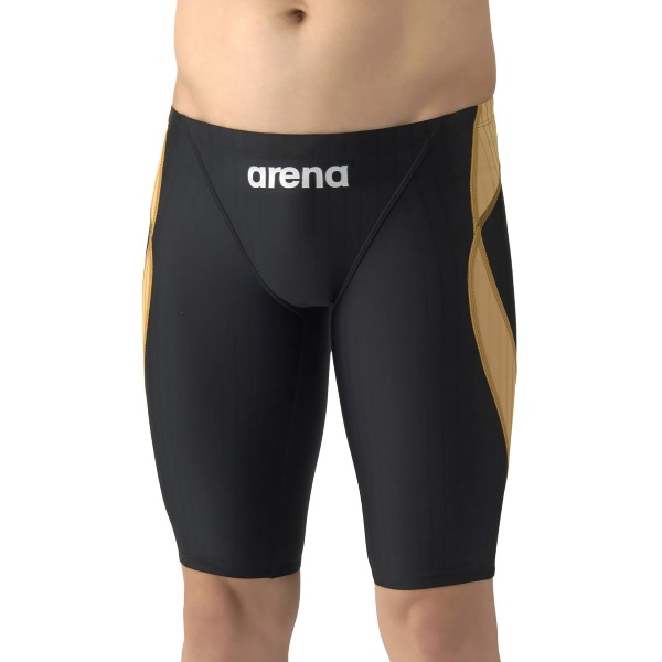 ARENA アリーナ レーシングスパッツ ハーフレッグ 水泳 水着メンズ競泳用 公認 AS6SRC54M-BKGD