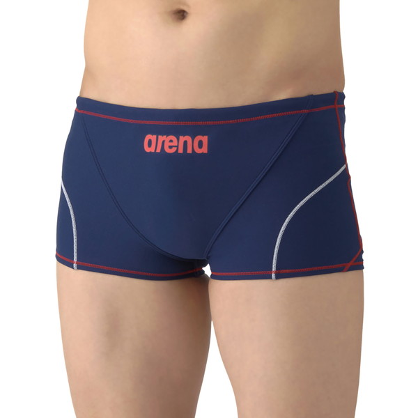 ARENA アリーナ トレーニングスパッツ ショートレッグ 水泳 水着 メンズ 競泳用 AS6SWM04M-NVRD