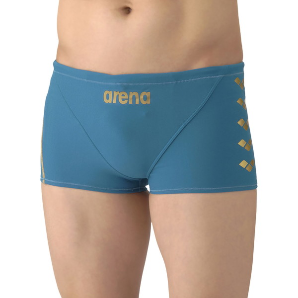 ARENA アリーナ トレーニングスパッツ ショートレッグ 水泳 水着 メンズ 競泳用 AS6SWM07M-BLGD