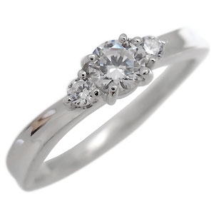 婚約指輪 エンゲージリング ダイヤモンド リング 一粒 10金 指輪 0.3ct4月誕生石ダイヤモンドを一粒使用した、10金製のリング(指輪)です。婚約指輪(エンゲージリング)などの贈り物としても人気