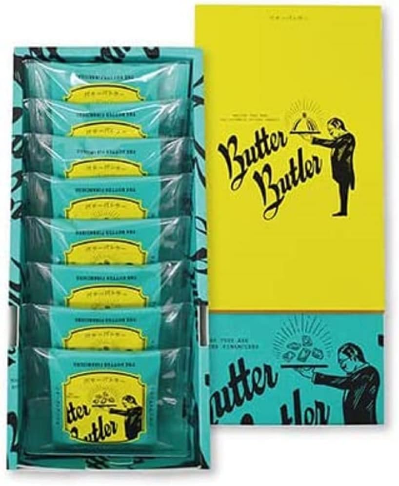 東京限定 バターバトラー バターフィナンシェ 焼菓子 8個入り お土産 個包装 プレゼント お祝い お菓子 ホワイトデー お返し 人気 おし