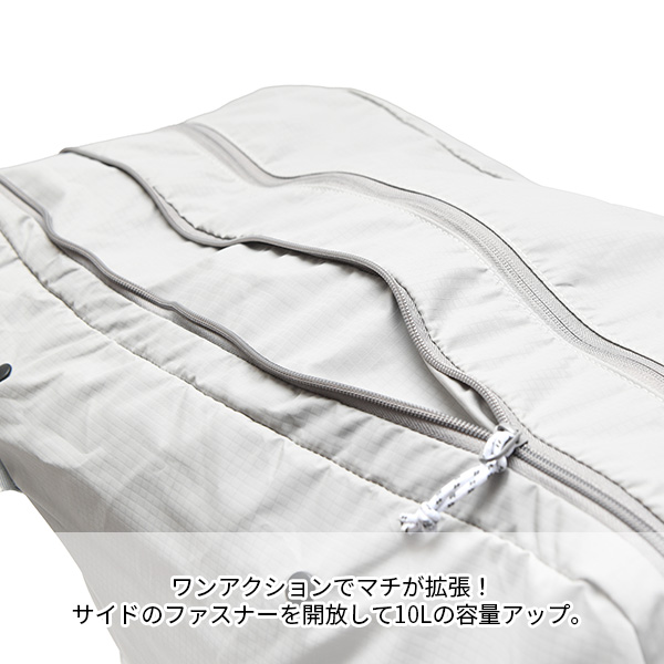 トラベルイクイップメント パッカブルボストンバッグ