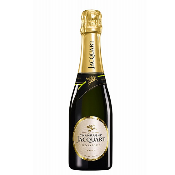 ジャカール モザイク・ブリュットのハーフサイズです。気軽に楽しんでいただけるシャンパーニュです。商品名ジャカール モザイク ブリュット 白 発泡 375ml原産国フランス生産地域シャンパーニュ色白ブド