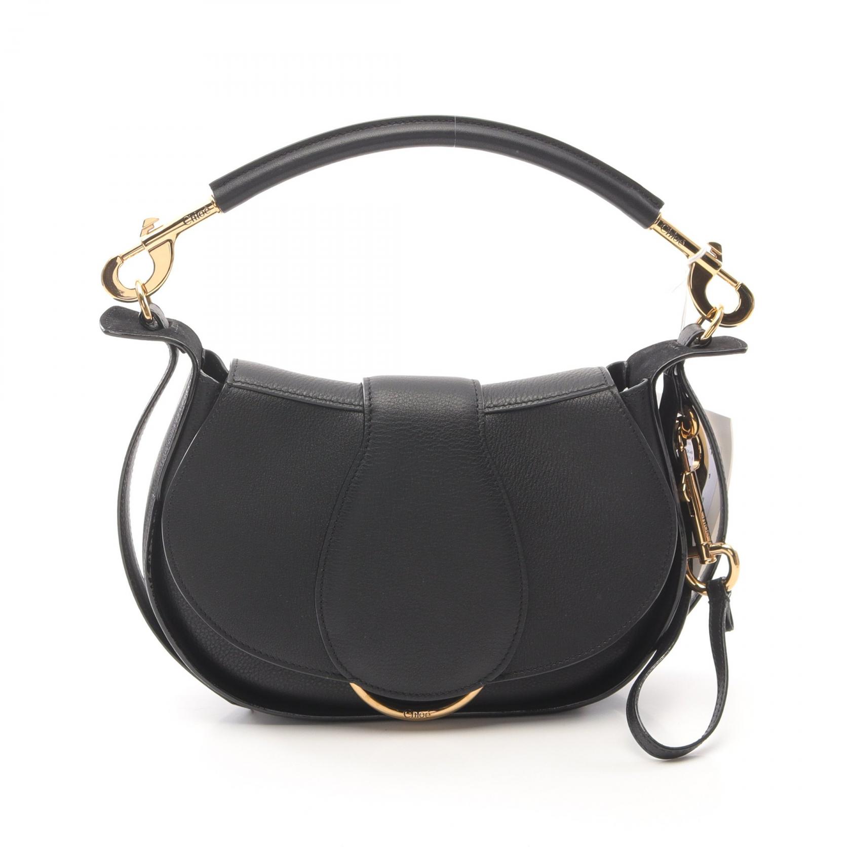 クロエ Chloe Chlo? Ride ショルダーバッグ バッグ レザー レディース ブラック系 CHC25SS581O32001 【新品】