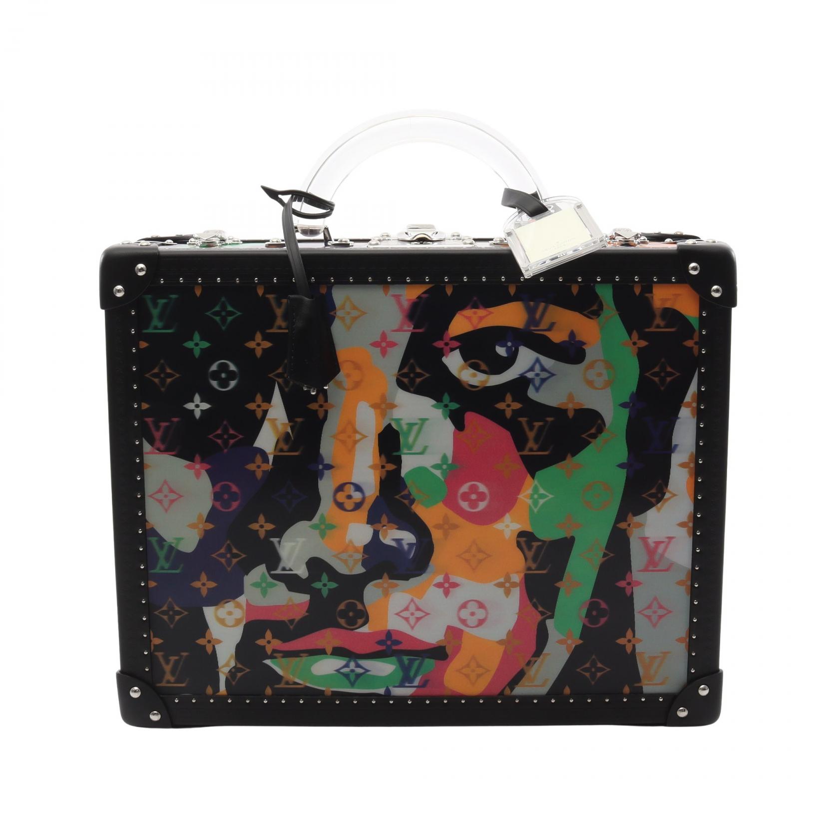 ルイ・ヴィトン LOUIS VUITTON コルム ディレイン コフレ16 ウォッチケース スーツケース バッグ 不明 メンズ ブラック系 / マルチカラー