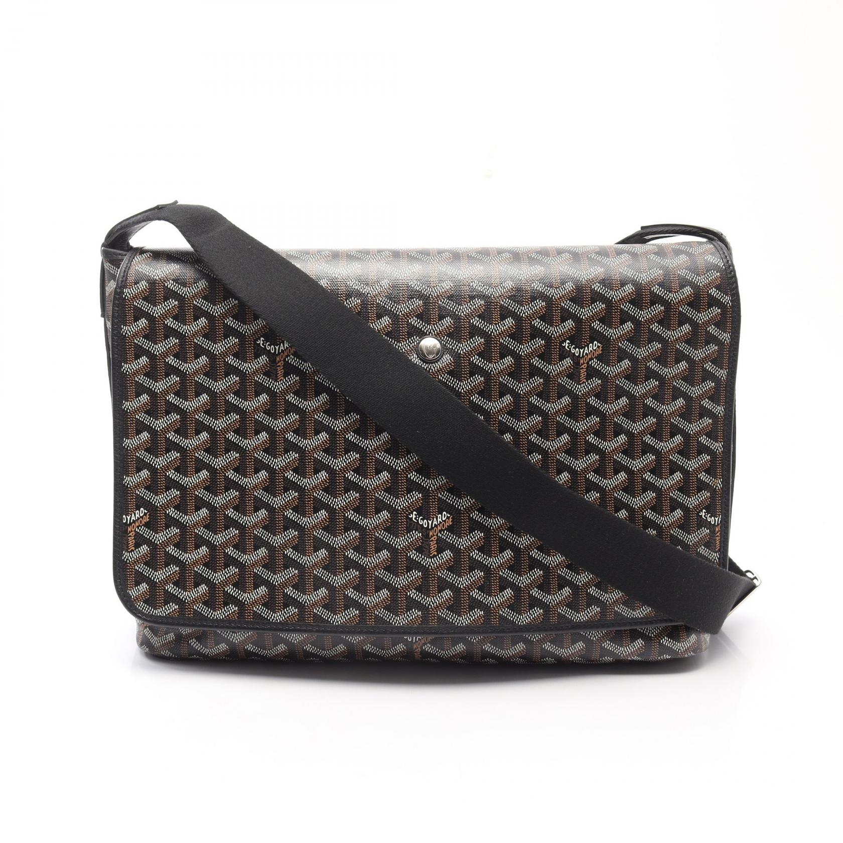 ゴヤール GOYARD カペシアンMM ショルダーバッグ バッグ PVCコーティングキャンバス レザー レディース ブラック系 / マルチカラー CAPET