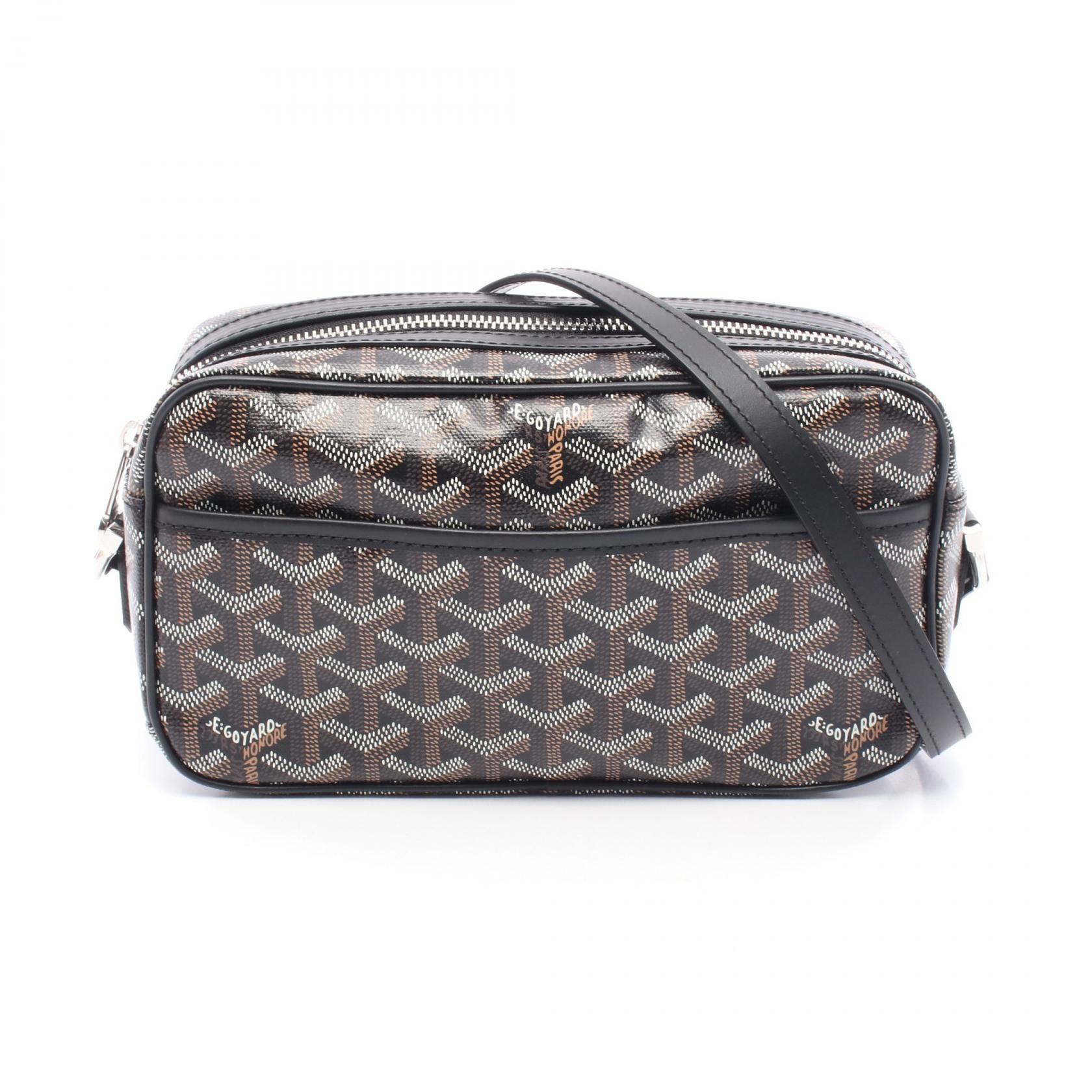 ゴヤール GOYARD カップヴェールPM ショルダーバッグ バッグ PVCコーティングキャンバス レザー レディース ブラウン系 / ブラック系 CAP