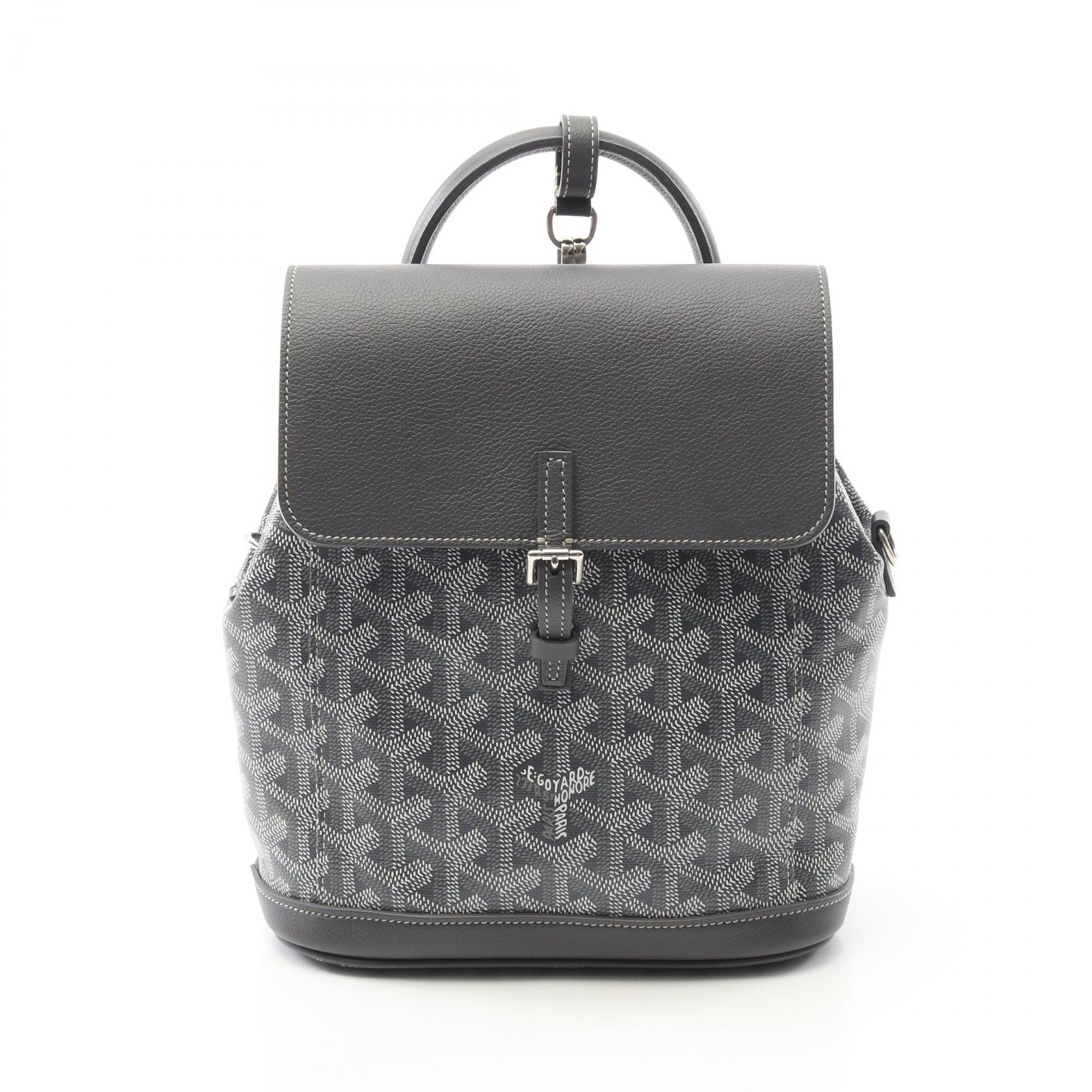 ゴヤール GOYARD アルパン ミニ リュックサック バックパック バッグ PVCコーティングキャンバス レディース グレー系 / マルチカラー 【