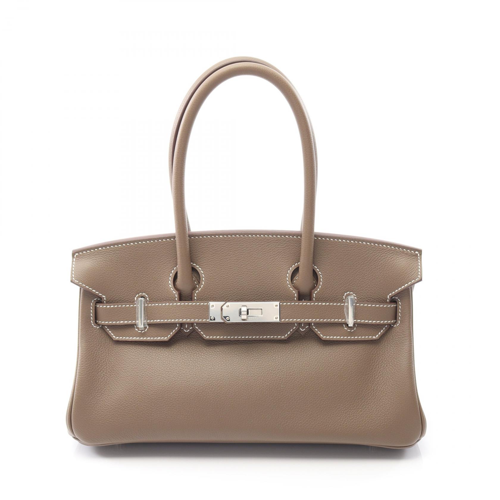 エルメス HERMES ショルダーバーキン29 エトゥープ ショルダーバッグ バッグ エバーカラー エバーカラー レディース ブラウン系 【中古】