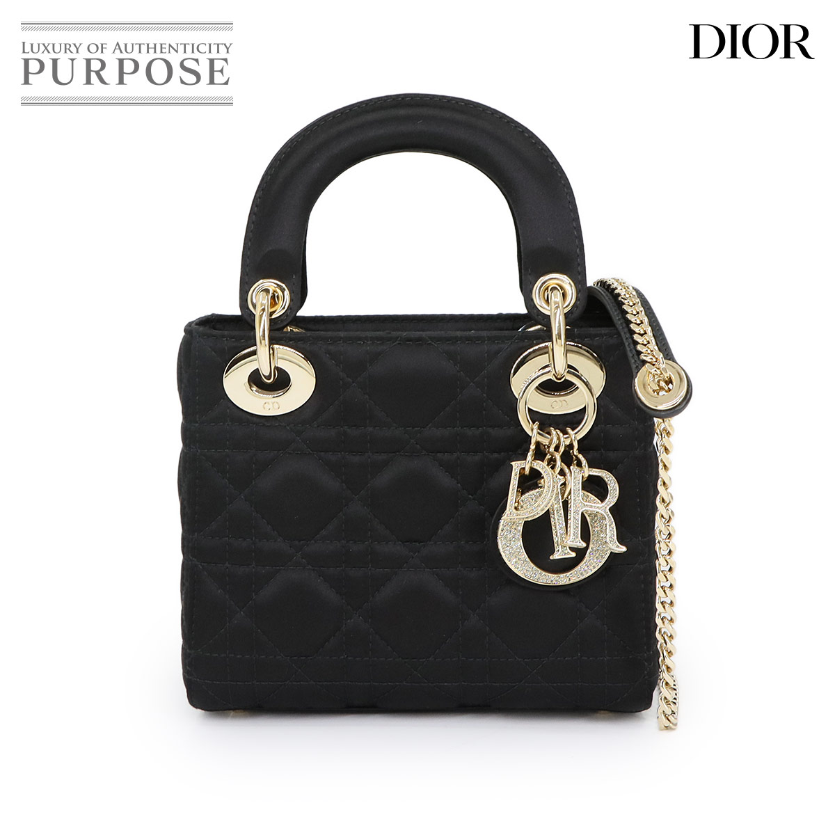 新品同様 クリスチャン ディオール バッグ カナージュ レディディオール ミニ 2way バッグ レディース 90299590 【中古】ブランド