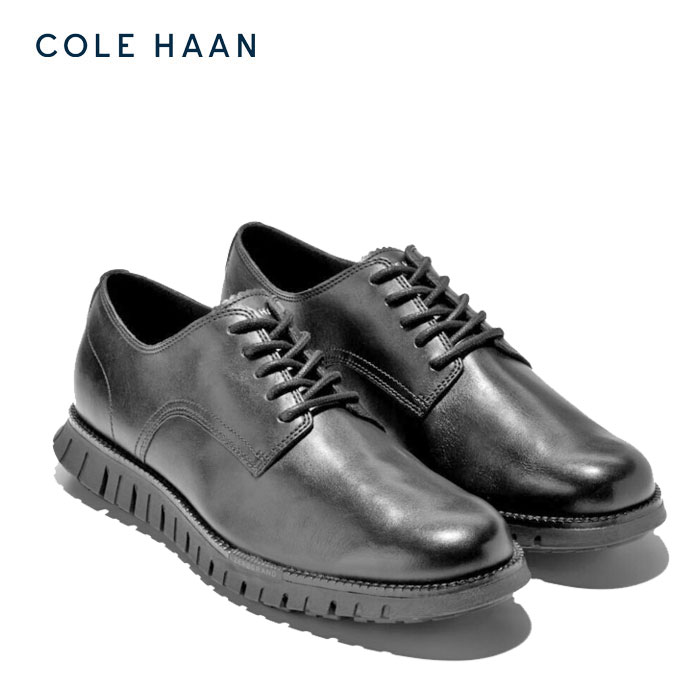 コールハーン ゼログランド リマスタード プレーントゥ オックスフォード ブラック COLE HAAN ZEROGROUND Remastered Plain Toe Oxfords