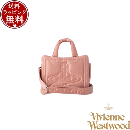ヴィヴィアン ウエストウッド Vivienne Westwood バッグ MARGARET スクエアバッグS ピンク ブランド 正規品 新品 ギフト プレゼント 人気
