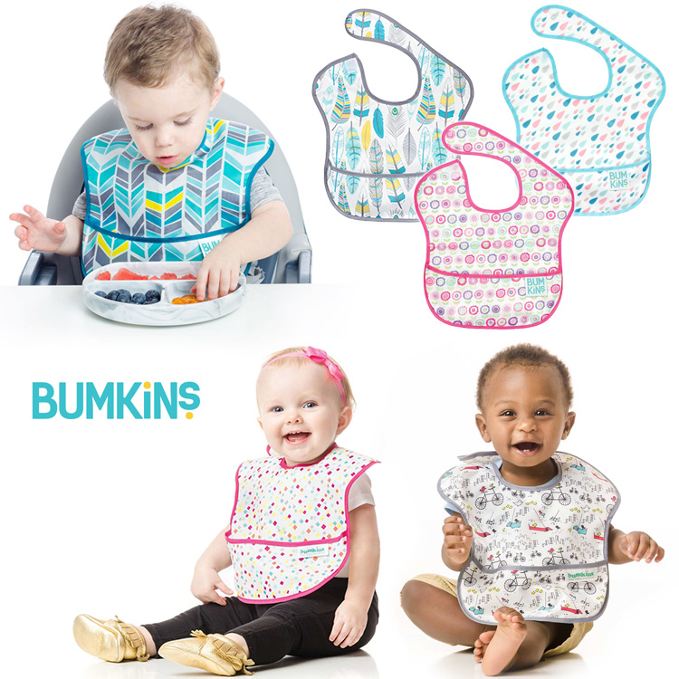 バンキンス 防水 仕様のスーパービブ（お食事エプロン 袖なし・スタイ）<br>洗濯 OKだから 保育園でも大人気！