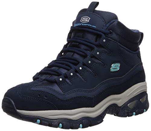 Skechers レディース エナジークール ライダースエード オーバーレイ ウェービー レースアップブーツ チャッカー US サイズ: 7.5 カラー: