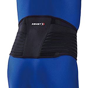 ザムスト(ZAMST) 腰 サポーター ZW-7 ゴルフ スキー Lサイズ ブラック 383703
