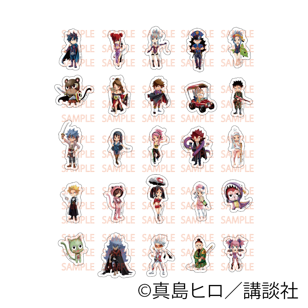 ■商品名：FAIRY TAIL アクリルクリップ vol.2■アイテム：アクリルクリップ■キャラ：グレイ、エルザ、ジュビア、ガジル、レビィ、パンサーリリー、カナ、ギルダーツ、マカロフ、メスト、ジェラー