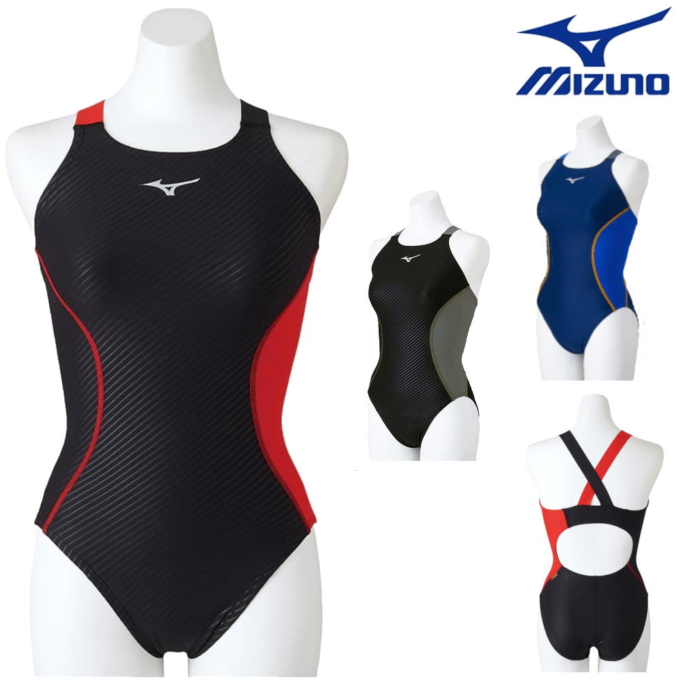 【店内商品3点以上でさらに3%OFFクーポン配布中】ミズノ MIZUNO 競泳水着 練習用水着 レディース ミディアムカット EXER SUITS U-Fit 競泳練習水着 N2MA2775