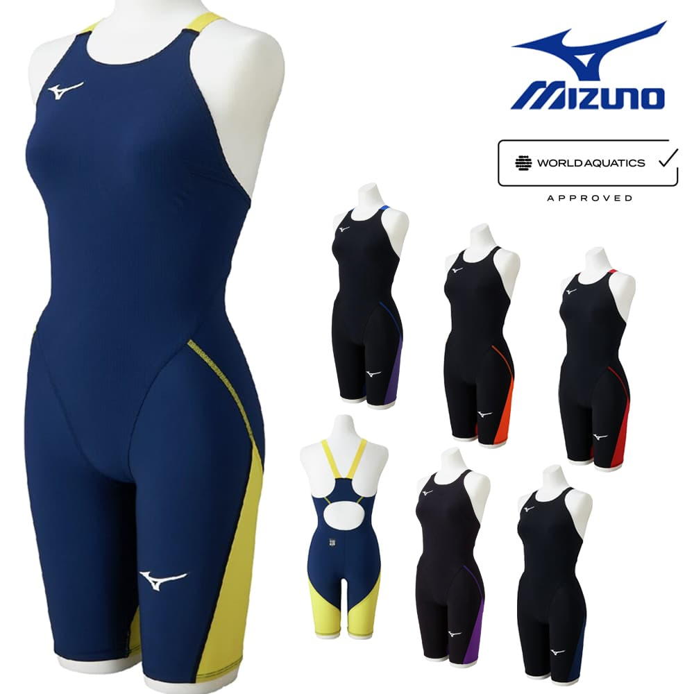 ミズノ MIZUNO 競泳水着 レディース WA承認モデル GX・SONIC LITE ハーフスーツ オールインワン 2026年春夏モデル N2MGD210 fina マーク
