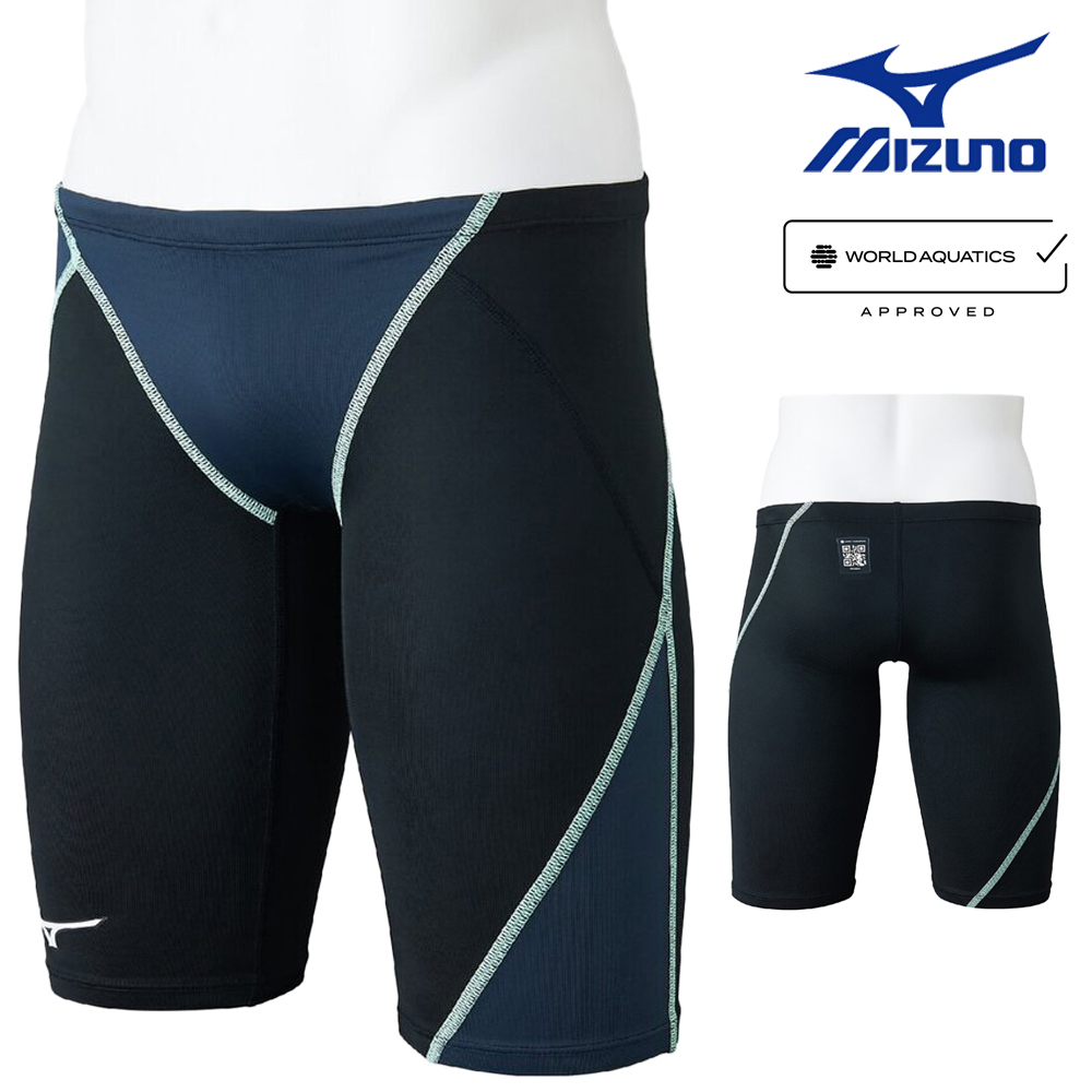 ミズノ MIZUNO 競泳水着 メンズ WA承認モデル GX・SONIC STREAM ハーフスパッツ N2MBC525 fina マーク あり