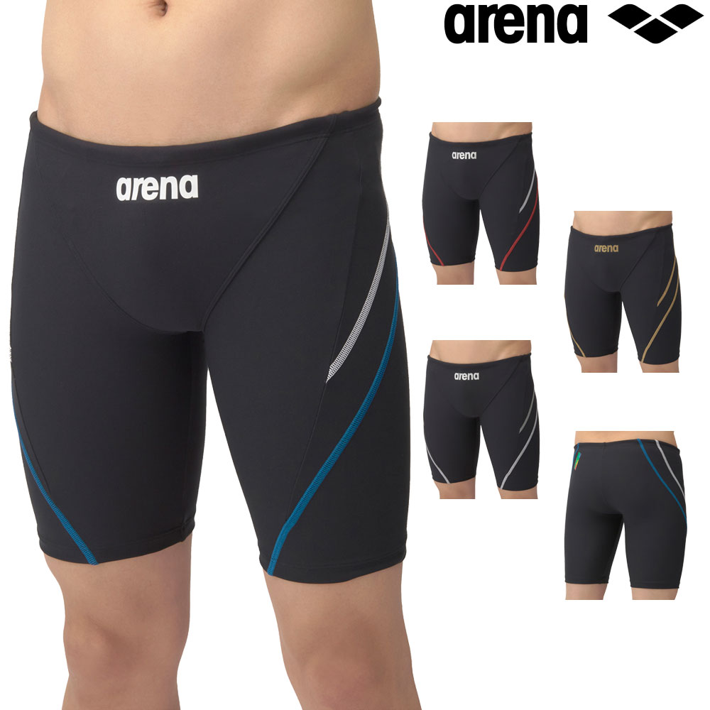 アリーナ ARENA 競泳水着 練習用水着 メンズ トレーニングスパッツ ハーフレッグ タフスーツ タフスキンE 競泳練習水着 AS5SWM00M