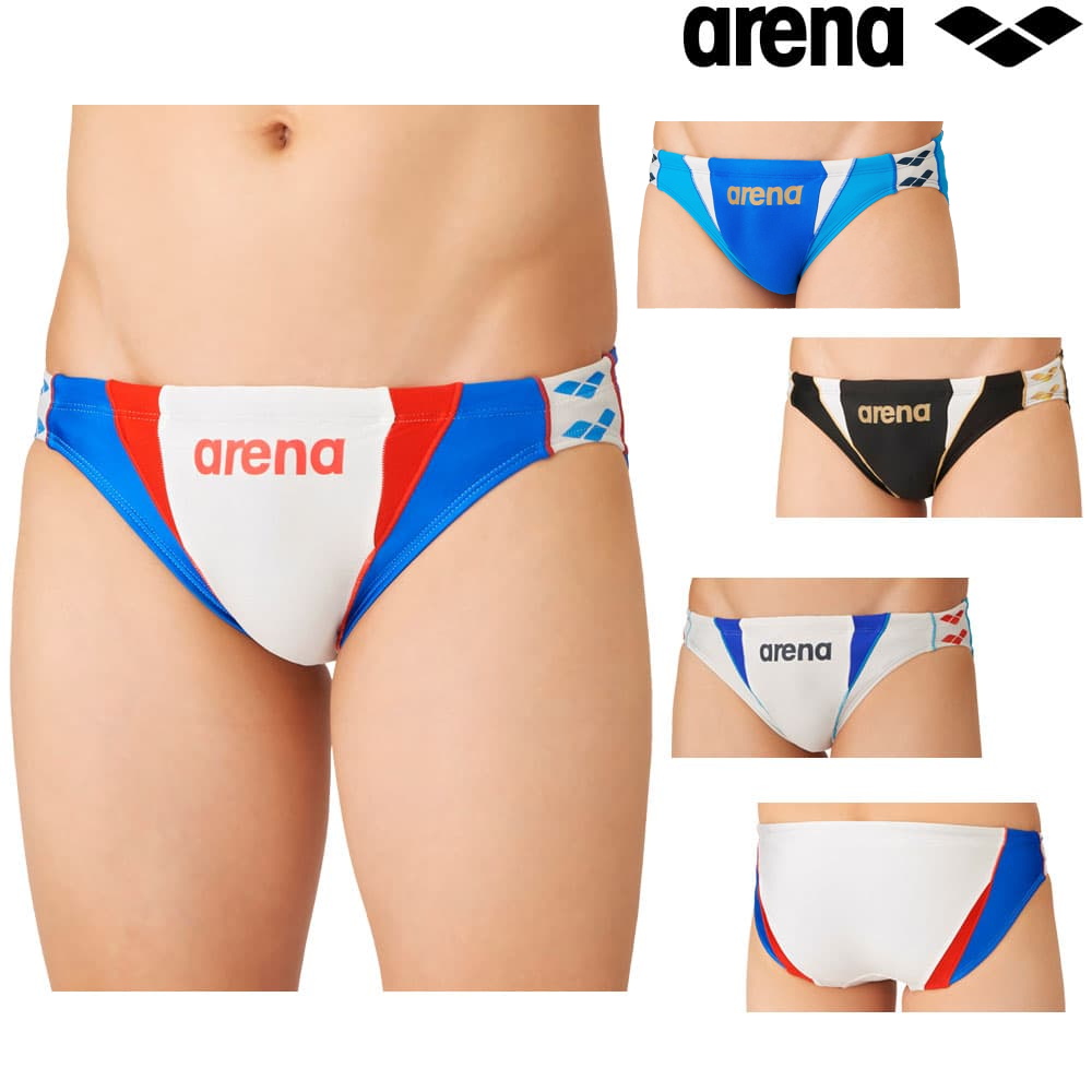 アリーナ ARENA 競泳水着 練習用水着 メンズ トレーニングブリーフ フルダルUV 競泳練習水着 2026年秋冬モデル AS6FWM44M