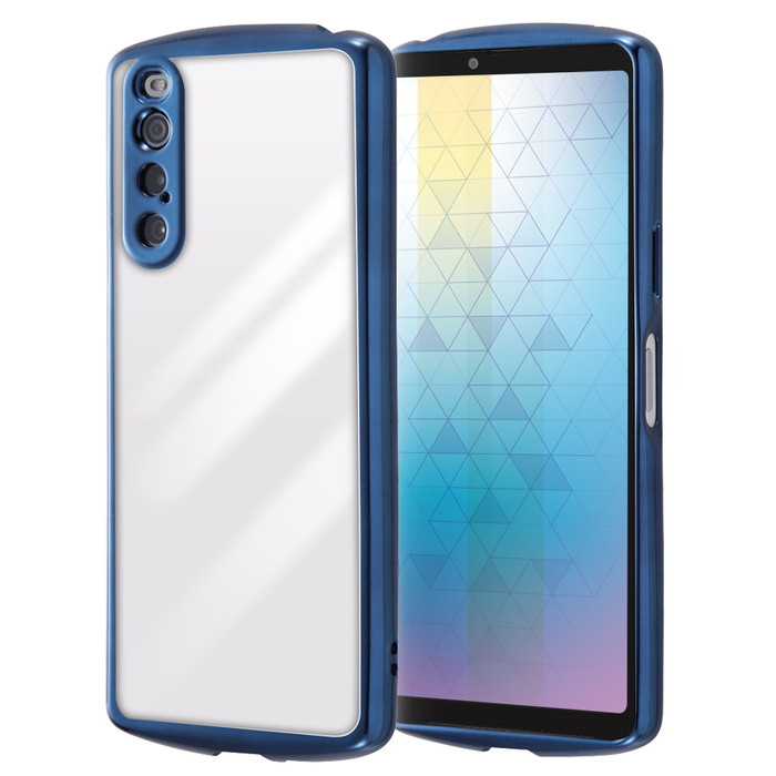 関連キーワード：Xperia10V ケース メタリックフレーム かわいい スマホケース クリア クリアケース 背面クリア メタリック フレーム シンプルデザイン エクスペリア10V Xperia 10