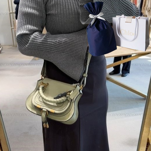 【送料無料■ギフト包装無料】Chloe Aby クロエ 国内発 マーシー ダブルキャリークロスボディバッグ CHC23SS595I31レディース 女性 クリ