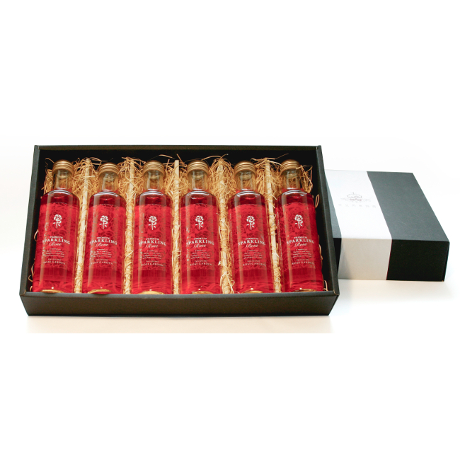 スパークリングローズ ギフトボックス入（ローズソーダ・ローズサイダー）