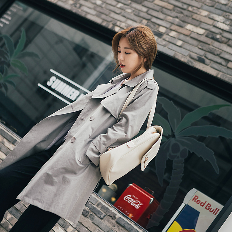 値下げ☆IENA ハイカウントギャバトレンチコート