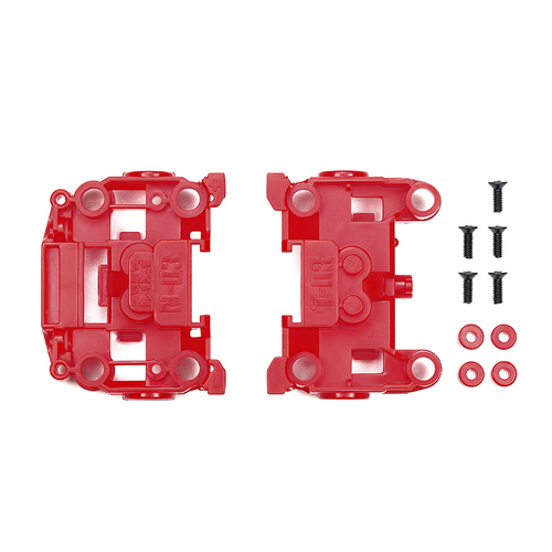 タミヤ【ミニ四駆パーツ】N-03・T-03 バンパーレスユニット (レッド) H-4950344956968【Item No：95696】