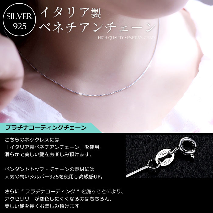 ハート キュービックジルコニア CZ クリスタル 大粒 シルバー925 スターリングシルバー ネックレス ペンダント