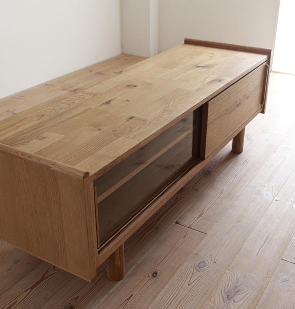 TV Board 145・ TV ボード145 （テレビボード 145幅）テレビボード テレビ台 ローボード 無垢 天然木 コーナー 完成品 SALA サラ通販セール状況　外国語　翻訳　通訳　通販