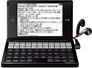 (中古品)SII 電子辞書 PASORAMA ビジネスモデル SR-G6001M コンパクトサイズ 名刺ビューアー 英和大辞典 旅行会話収録(中古品)通販セール状況　外国語　翻訳　通訳　通販