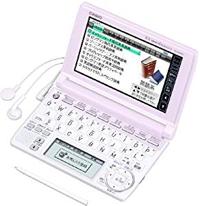 (中古品)CASIO Ex-word 電子辞書 ピンク 高校生学習モデル ツインタッチパネル 音声対応 120コンテンツ 日本文学300作品(中古通販セール状況　外国語　翻訳　通訳　通販